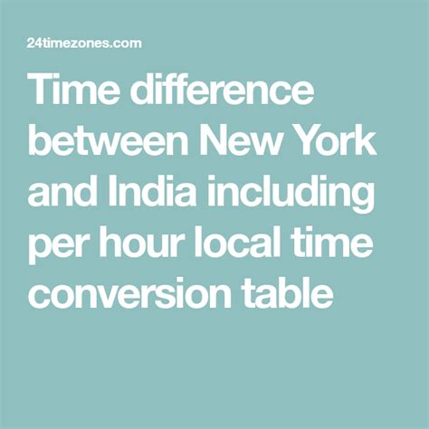 Time difference between ny and india. Things To Know About Time difference between ny and india. 