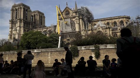 Time machine: Rebuilding Notre Dame’s fire-ravaged roof transports workers back to Middle Ages