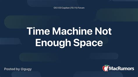 Time machine not enough space on source volume.  Jun 15, 2023 · Time Machine...