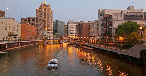 Sep 25, 2021 · The city’s charming Riverwalk is fun to visit any time of year, but if you’re in Milwaukee in summer, you can try your hand at paddle boarding or kayaking on the river. Either way, don’t miss the Riverwalk’s most famous resident, the Bronze Fonz , a glistening statue of Arthur Fonzarelli, whose show Happy Days made Milwaukee famous in ... . 