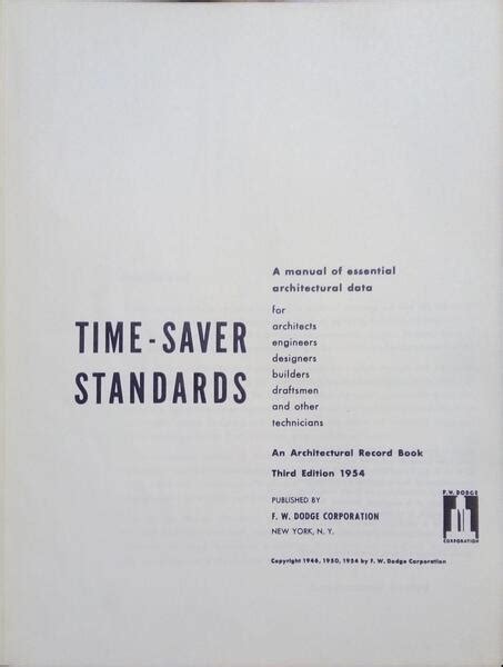 Time saver standards a manual of essential architectural data. - The mallis handbook of pest control 10th edition.