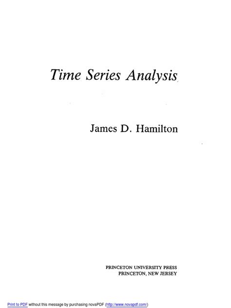 Time series analysis hamilton solution manual. - Manuale turbina a gas ruston tb5000.