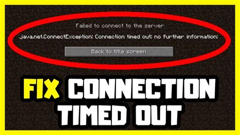 Timed out minecraft radmin.  The User interface may differ from yours if you use another...