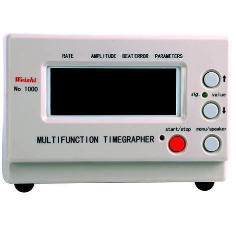 It automatically calculates in real time the following . . Timegrapher