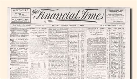 Timeline: Pearson and the Financial Times Financial Times