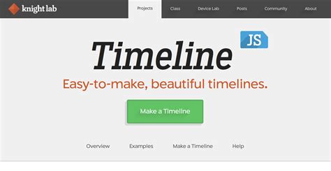 TimelineJS Embed