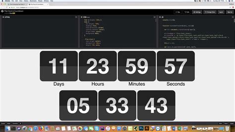 Timer codepen.  Useful resources CodePen Home Flip Clock & Countdow...
