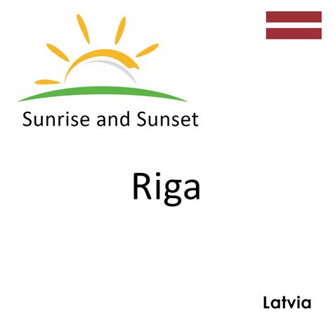 Times for sunrise and sunset in Latvia - Worlddata.info