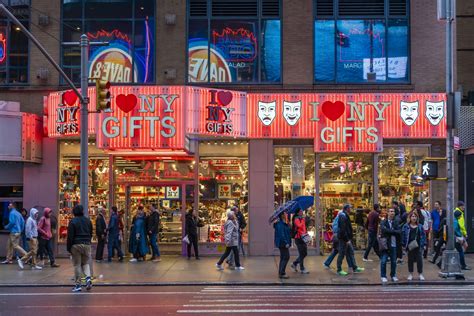 Visiting Times Square stores doesn’t have to be stressful! Stop into some of the shops on our list, and during your stroll between locations, pop into any other place that catches your eye. You can even have a picnic or visit the sculptures in the area too..