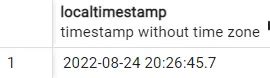 Timestamp with local time zone.  Some date functions can be used with &ldquo;zero&rd...