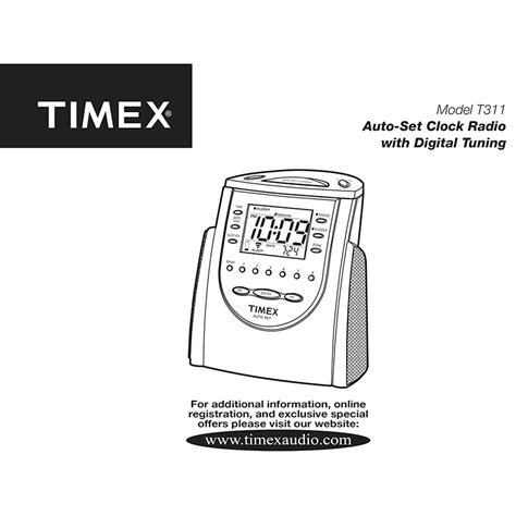 Timex T311 Clock Radio User Manual - teklib