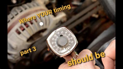 Timing advance degrees.  Is your 22 initial timing reading with the vacuum advance connec...