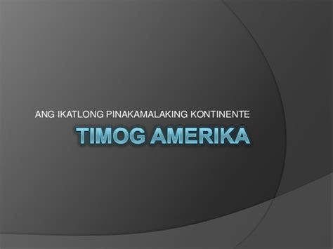 Timog Amerika - SlideShare