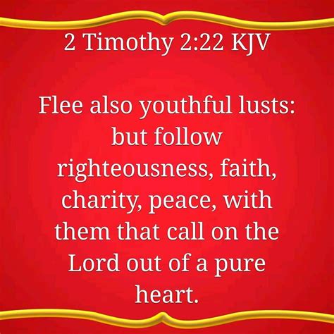 Timothy 2 kjv. Verse 12. - Suffer also for also suffer, A.V.; yet for nevertheless, A.V.; him whom for whom, A.V.; guard for keep, A.V. For the which cause (ver. 6, note) I suffer also.The apostle adds the weight of his own example to the preceding exhortation. What he was exhorting Timothy to do he was actually doing himself, without any wavering or hesitation or misgiving as to … 