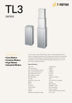 Timotion lifting column.  This electric lifting column allows for easy integration into m...