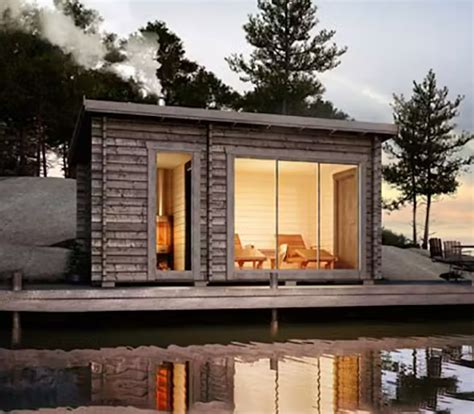 Timrad bastu byggsats