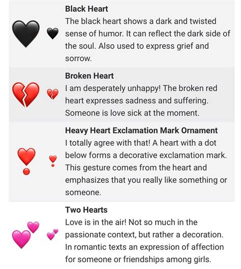 Tinder black heart meaning. Start filling up your own profile. You will see the same symbols for different categories of your personality (do you drink, do you exercise, are you vaccinated, are you an early bird, what is your MBTI personality type, your zodiac sign, etc.), and you will be able to understand what these symbols mean in other people's profiles. 3. 