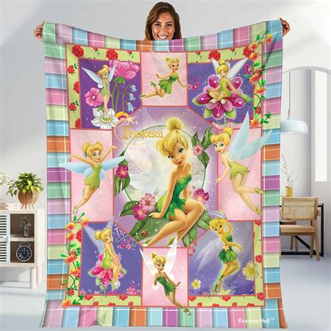 Tinkerbell Fleece Blankets - Fine Art America