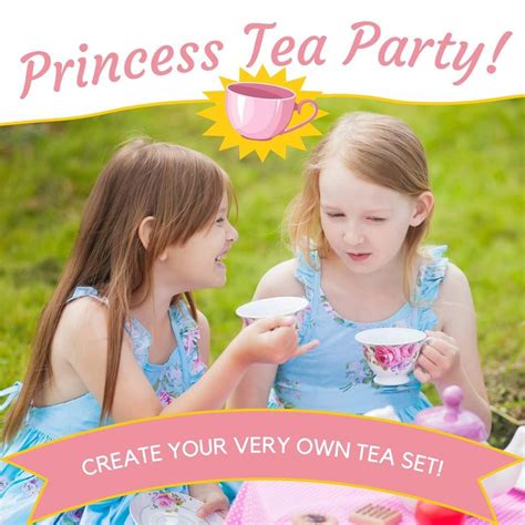 Tiny Princess Tea Set Painting Party! - allevents.in