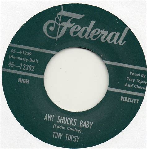 Tiny Topsy - Aw Shucks Baby! - Vinyl Record LP eBay