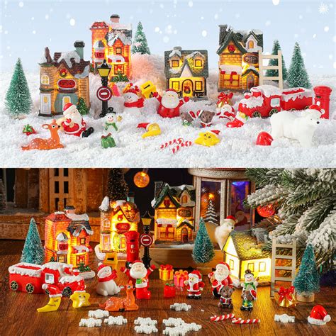 Tiny christmas village accessories. Things To Know About Tiny christmas village accessories. 