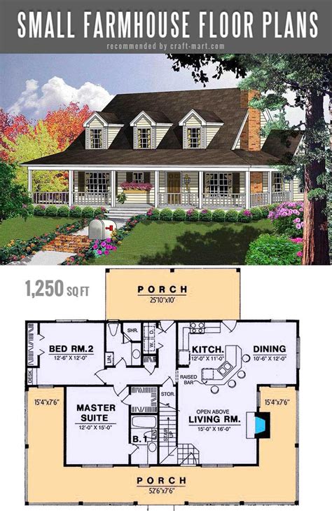 Tiny farmhouse plans. One story home with walk-in closet from ePlans. At 841 square feet (78 square meters), this … 