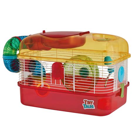 Ferplast Favola Large Hamster Cage Includes Free Water Bottle, Exercise Wheel, Food Dish & Hamster Hide-Out Measures 23.6L x 14.4W x 11.8H-Inches & Includes 1-Year Manufacturer's Warranty 4.4 out of 5 stars 5,619. 
