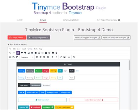 Tinymce bootstrap plugin free download.  Using our purpose-built Bootstrap code sni...