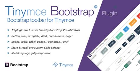 Tinymce bootstrap plugin.  tinyMce Bootstrap Plugin - Extend tinyMce using Bootstrap comp...