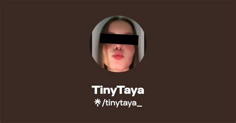 Tinytaya onlyfans