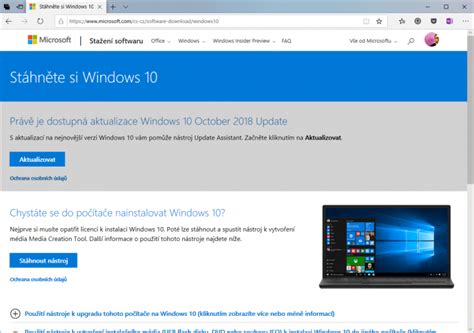 Tip: Stáhněte si Windows 7, 8.1 nebo 10 přímo od Microsoftu