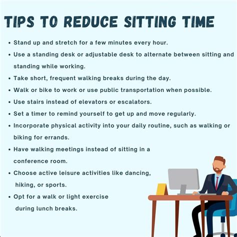 Tip How to Counteract Long Hours of Sitting