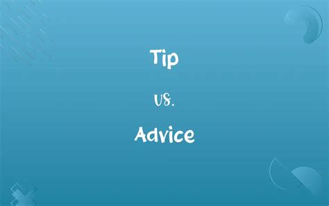 Tip Methods vs Mechanisms Know the Difference