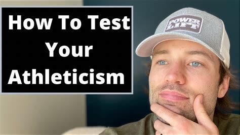 Tip Test Your Athleticism in 2 Minutes