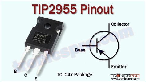Tip2955 equivalent.  Part #: TIP2955.  Manufacturer: ON Semiconductor.  Datasheet: 101Kb/4...