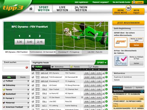 Tipp3 Pro Wettprogramm