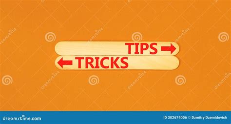 Tips and Tricks Symbol. Concept Word Tips and Tricks on Beautiful