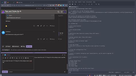 Tips and Tricks for i3 i3wm EndeavourOS