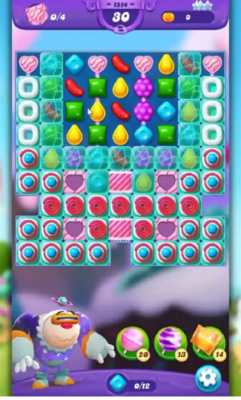 Tips and Walkthrough: Candy Crush Level 1514