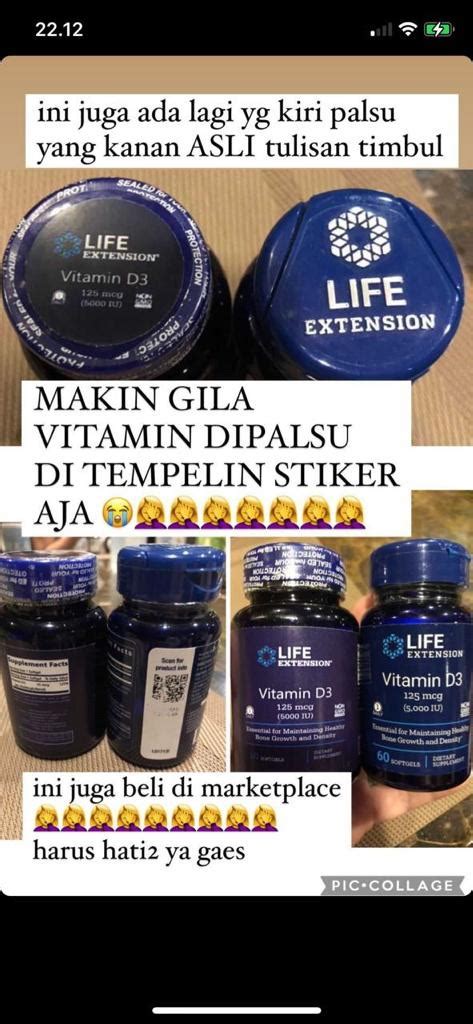 Tips bedakan vitamin asli dan palsu yang dibeli di online shop 【ушоվοτևλዢηևцилωդи】