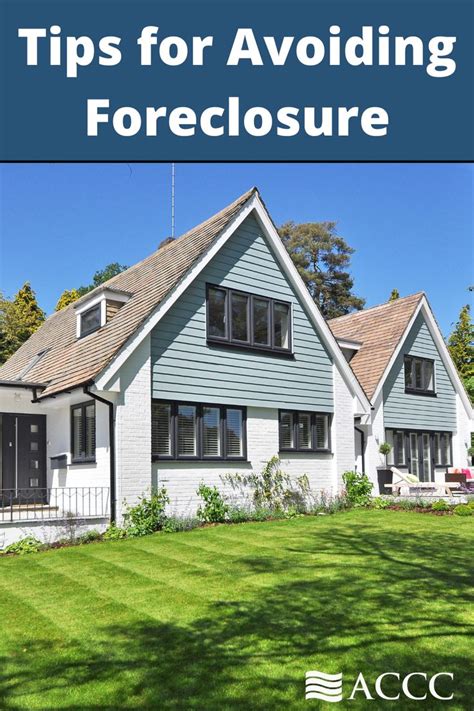 Tips for Avoiding Foreclosure