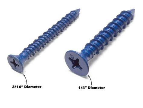 Tips for Concrete Fasteners and Masonry Screws - Family Handyman