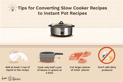 Tips for Converting Slow Cooker Recipes
