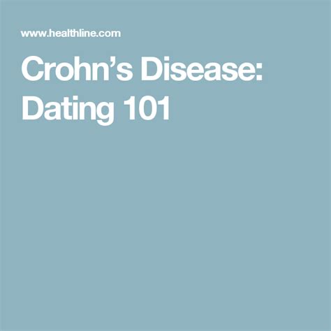 Tips for DATING with CROHN