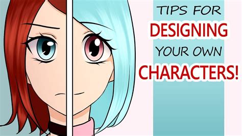 Tips for Designing Your Own Characters! The Basics of Character Design