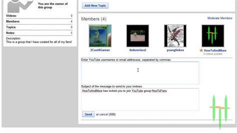 Tips for Using YouTube Groups