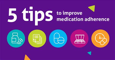 Tips for medication adherence