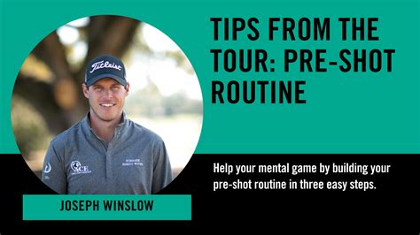 Tips from the Tour