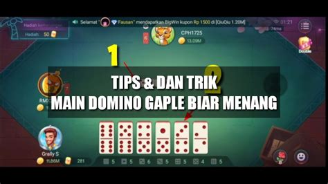 Tips main gaple agar menang terus. Cara main angka kepung.