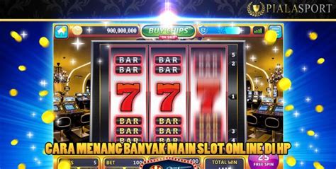Tips menang main slot online di hp. Live draw pengeluaran malam.